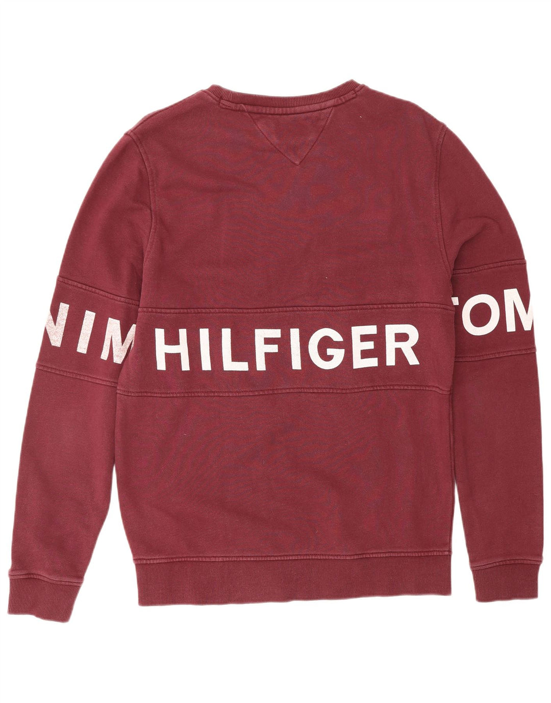 TOMMY HILFIGER Muška trenirka s grafičkim motivima Srednji bordo pamuk