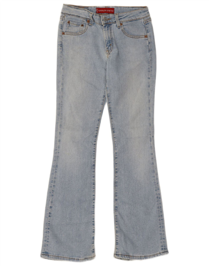 Levi's ženske rastezljive super niske traperice W28 L31 plave