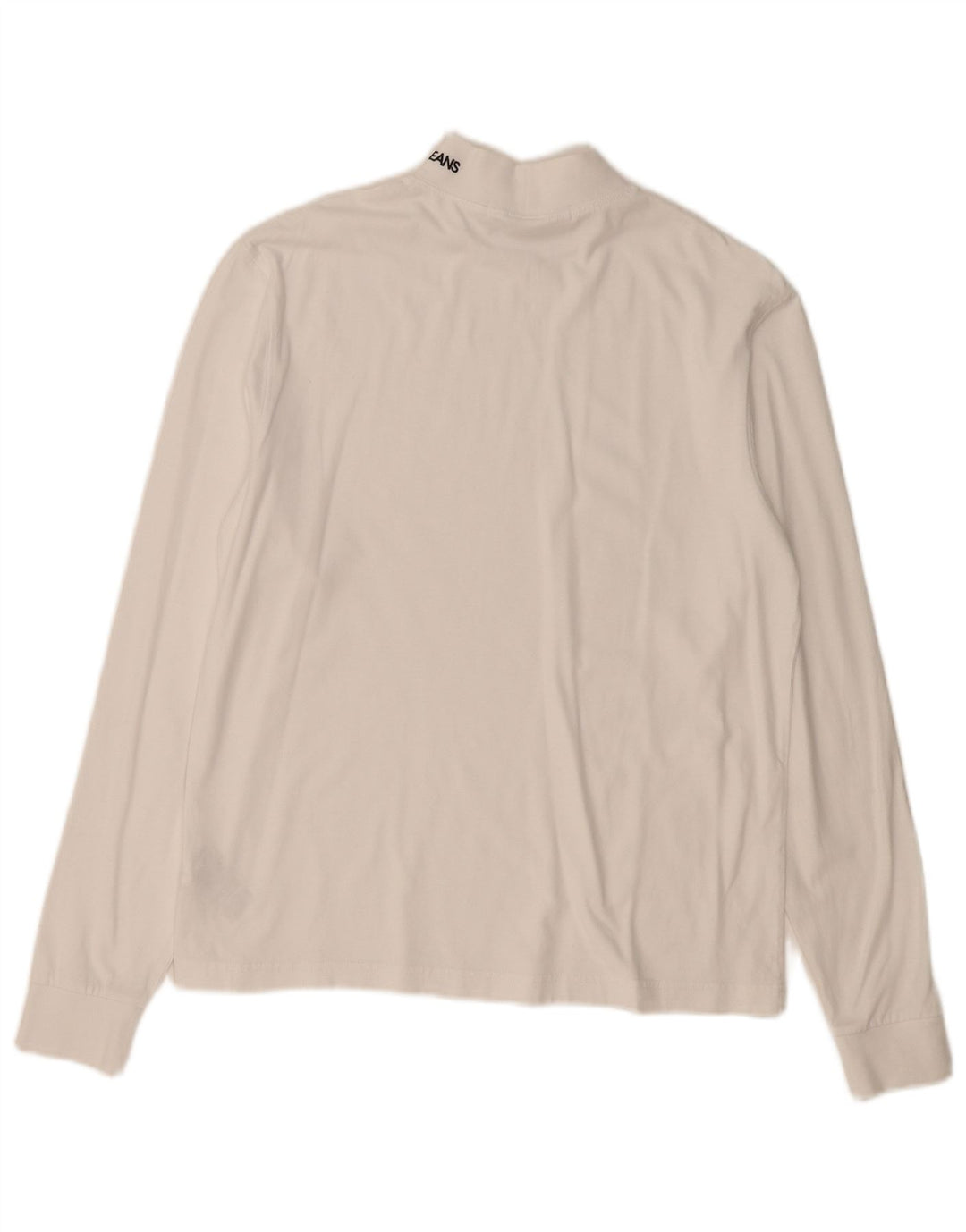 CALVIN KLEIN JEANS Muška majica dugih rukava Mala bijela pamučna