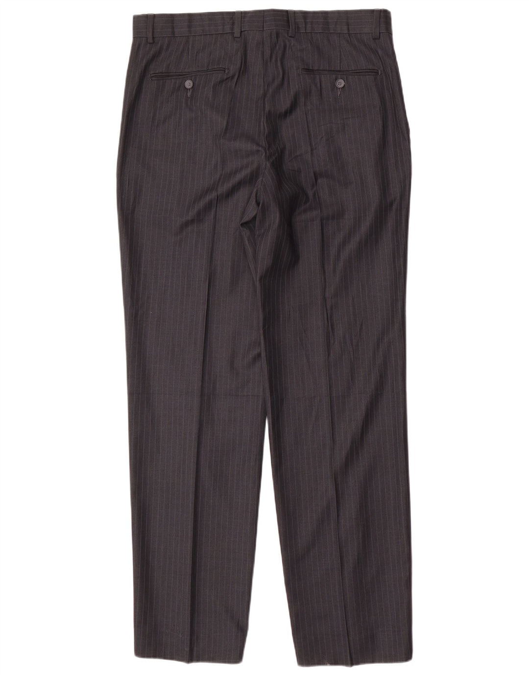 Giorgio Santi muško dvodijelno odijelo s 3 gumba IT 52 XL W34 L33 crno na pruge