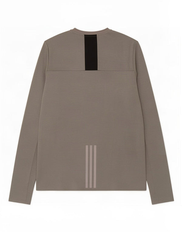 Adidas Mens Supernova Top Long Sleeve Medium Grey Flecked