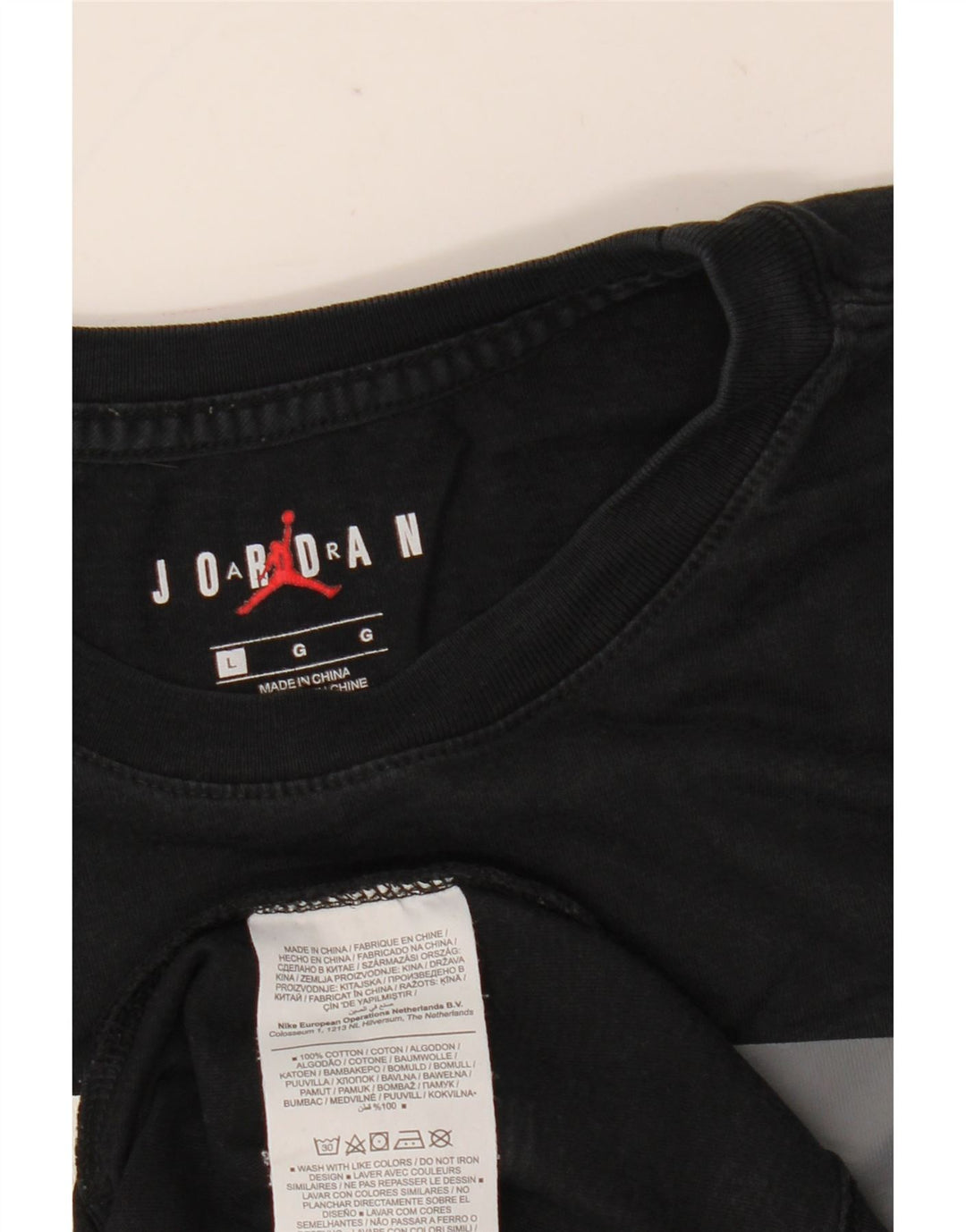 Jordan muška majica kratkih rukava s grafičkim motivima, veliki crni pamuk