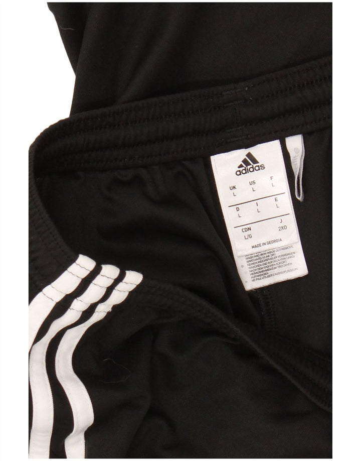 Adidas muške sportske kratke hlače Climalite, veliki crni poliester