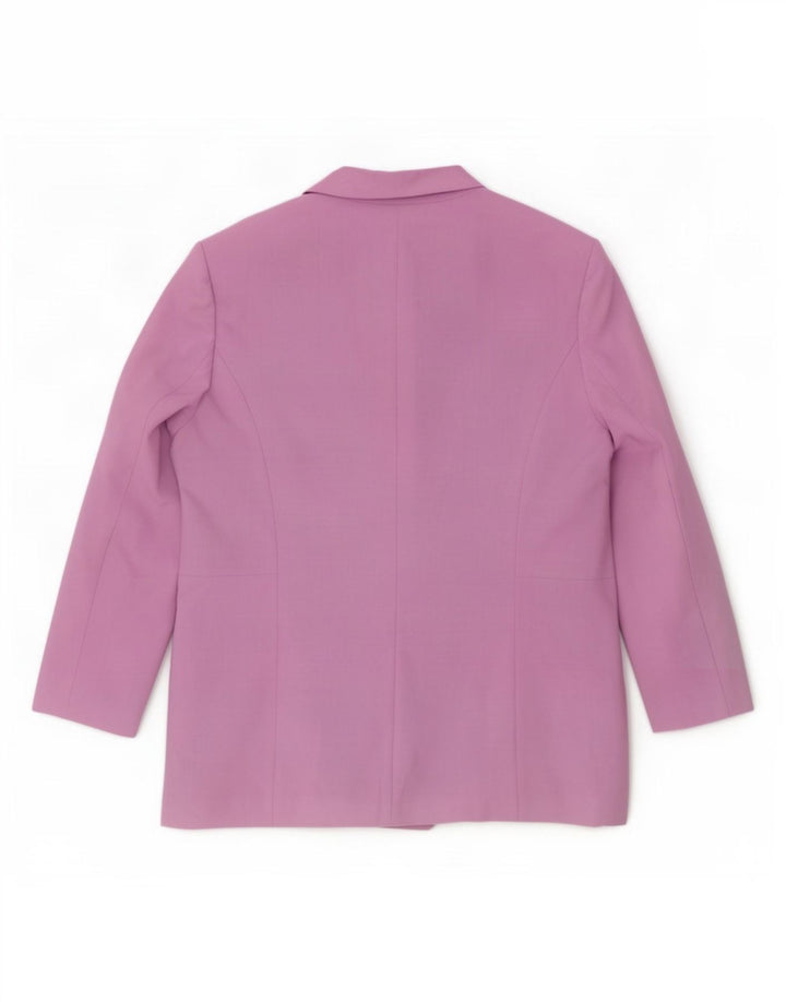 Marks & Spencer ženska standardna jakna sa 2 gumba UK 20 2XL Lila