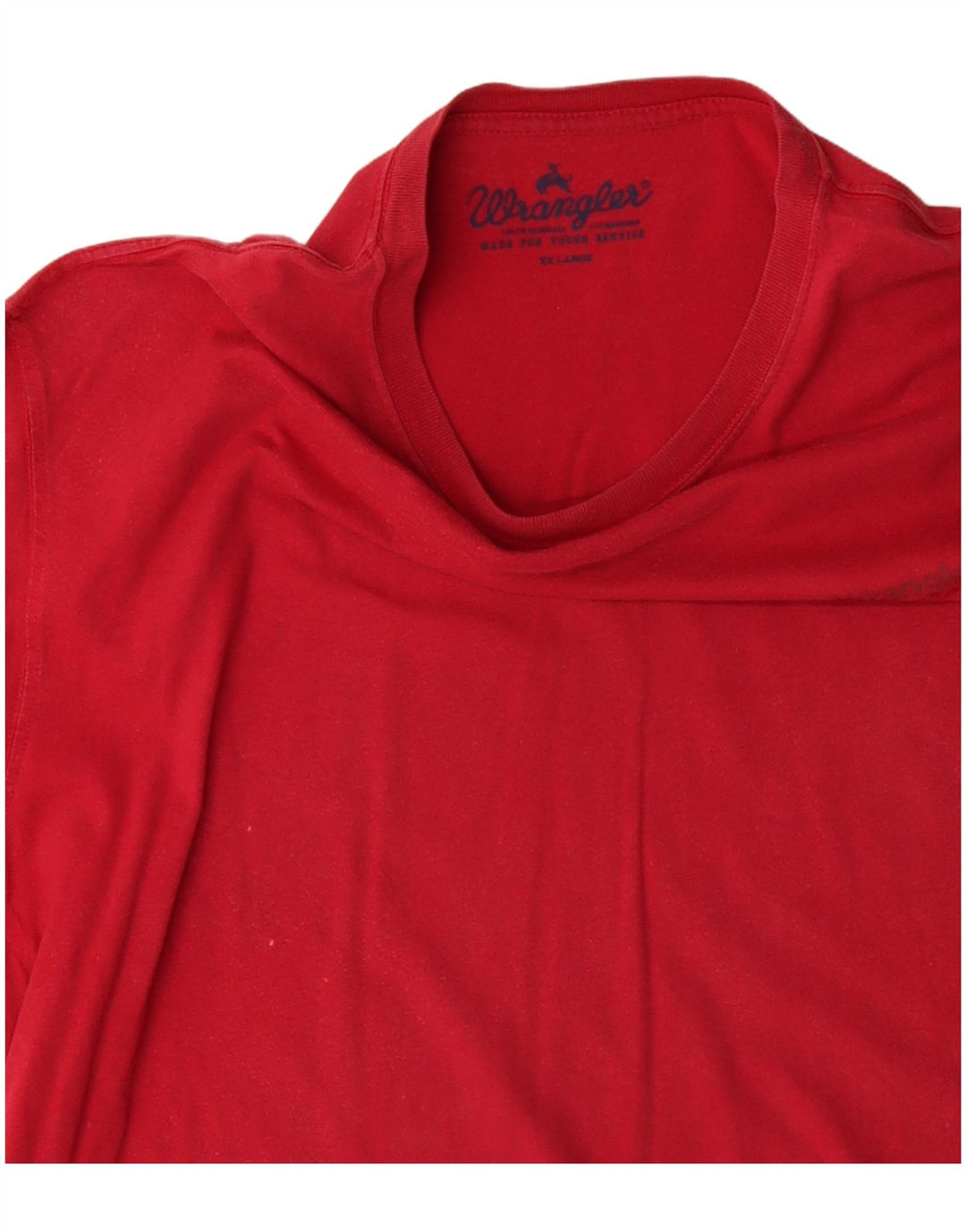 WRANGLER Muška majica kratkih rukava 2XL, crveni pamuk