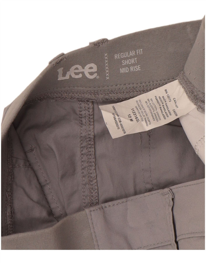 Lee Ženske Cargo kratke hlače srednjeg rasta US 12 Large W34 sive