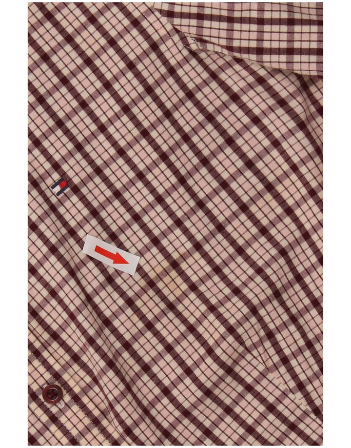 Tommy Hilfiger Ženska košulja US 6 Srednje kestenjasto karirani pamuk