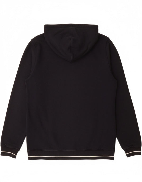 CHAMPION Džemper s kapuljačom s grafičkim patentnim zatvaračem 13-14 godina XL tamnoplavi pamuk