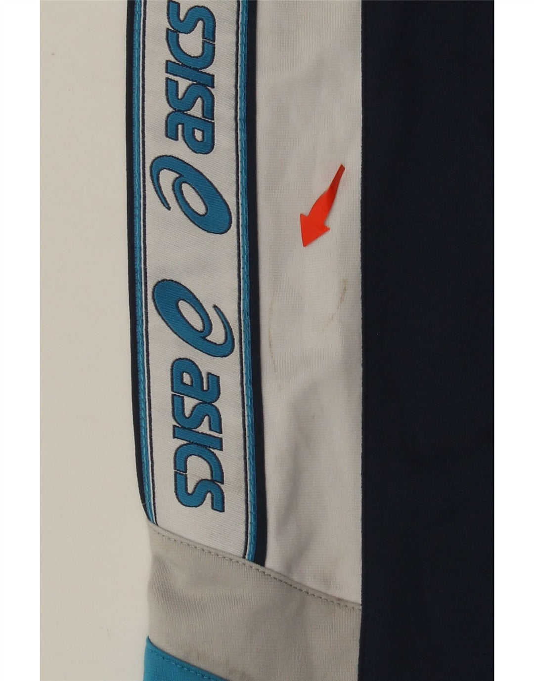 ASICS muške grafičke hlače za trenirku srednje tamnoplave boje