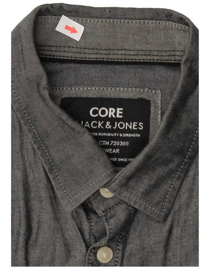 Jack & Jones muška košulja srednje sivi pamuk