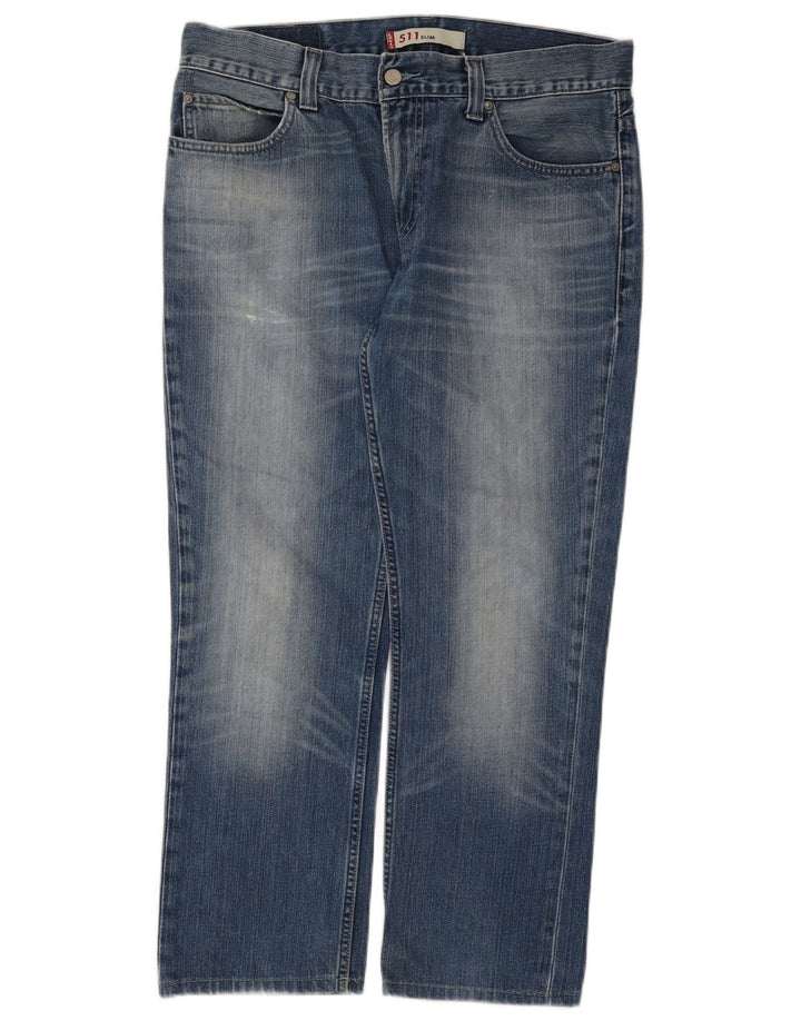 Levi's ženske 511 uske traperice W36 L27 plavi pamuk