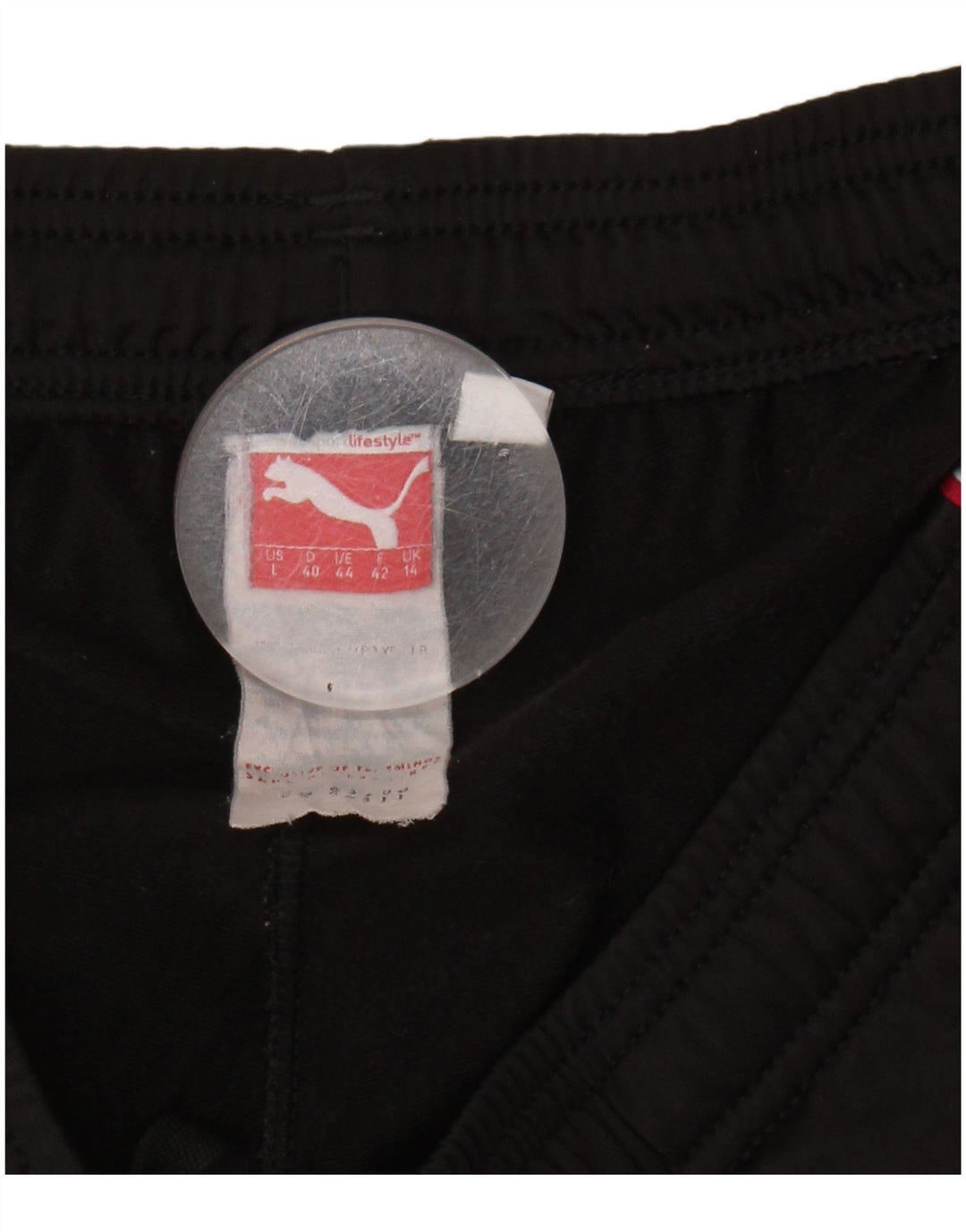 PUMA Womens Tracksuit Trousers UK 14 Large Black Polyester