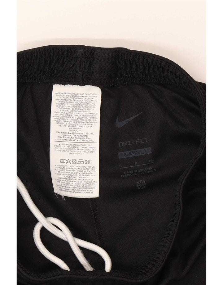 Nike muške uske sportske kratke hlače male crne poliesterske boje