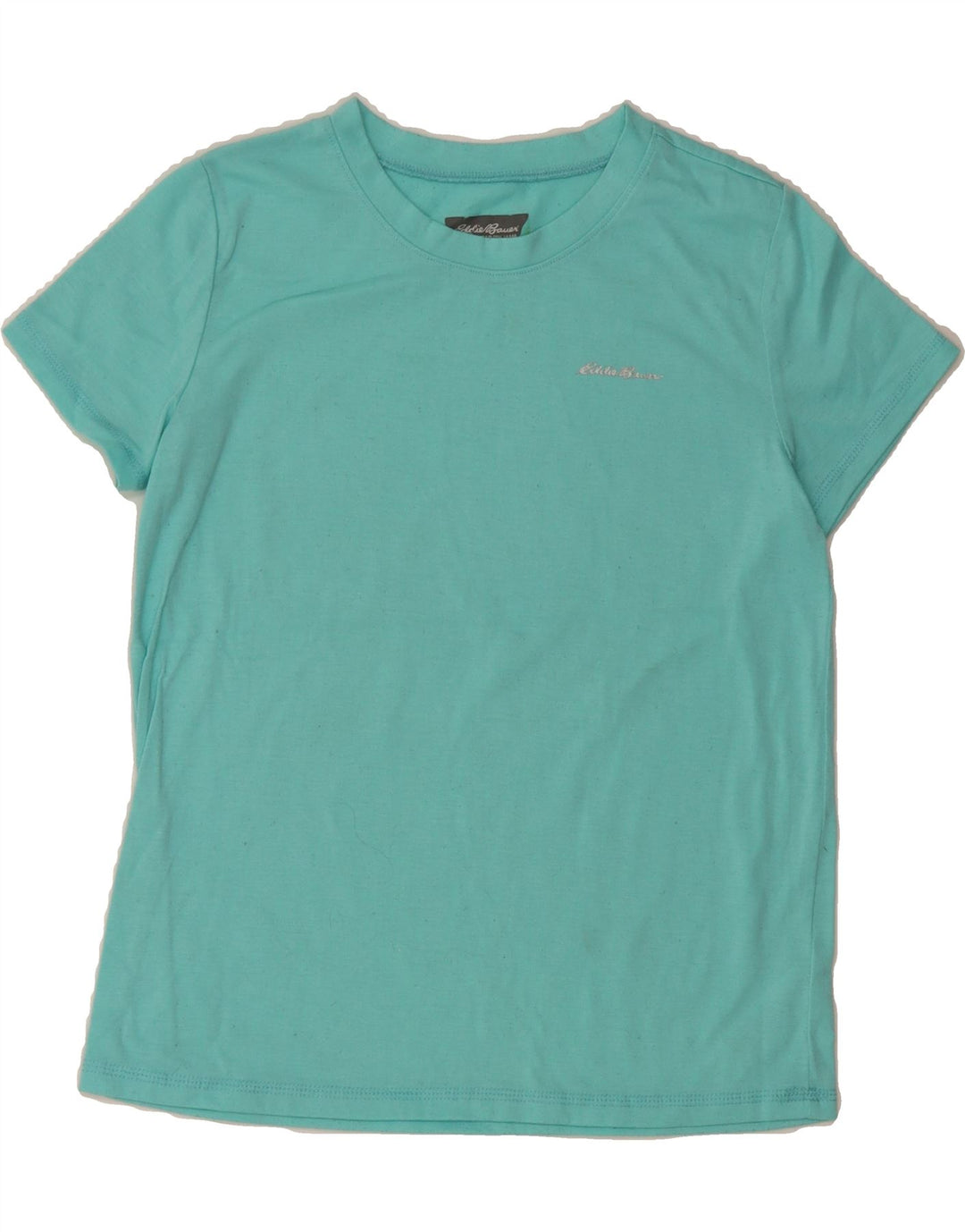 EDDIE BAUER Boys T-Shirt Top 14-15 Years XL Turquoise Polyester Vintage Eddie Bauer and Second-Hand Eddie Bauer from Messina Hembry 