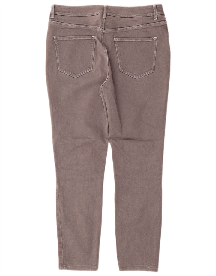 Ženske uske skraćene traperice Massimo Dutti srednje veličine W30 L25 sive