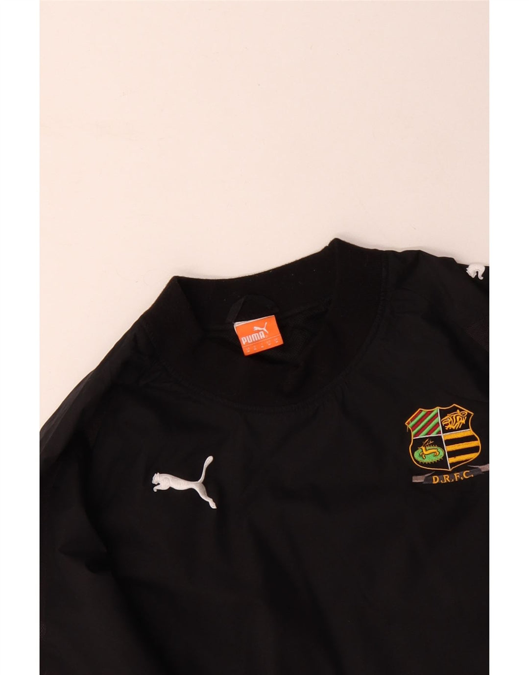 PUMA muška grafička majica dugih rukava srednje crne boje od poliestera