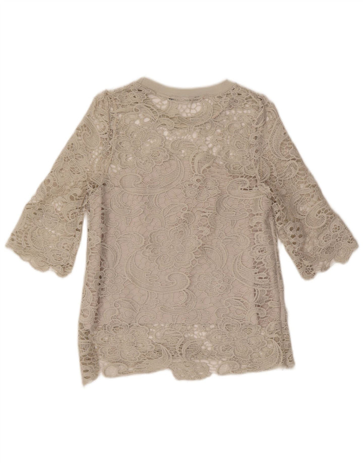 Zara ženska bluza Top UK 10 Small Grey Floral