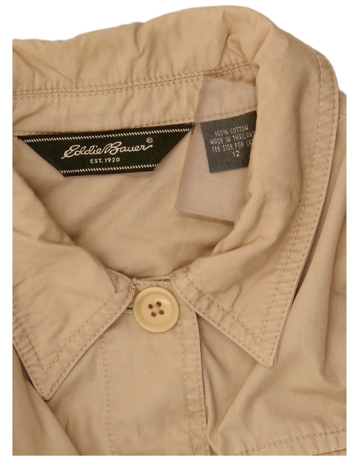 Eddie Bauer ženska pomoćna jakna US 12 Large Beige Pamuk
