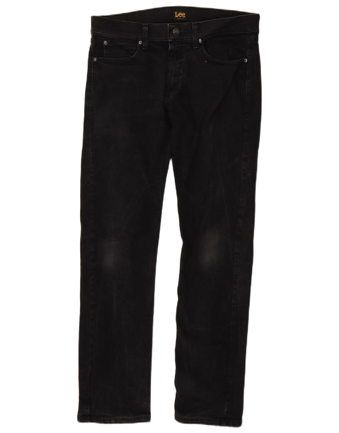 Lee Mens Legendary Slim Jeans W32 L32 Crni pamuk
