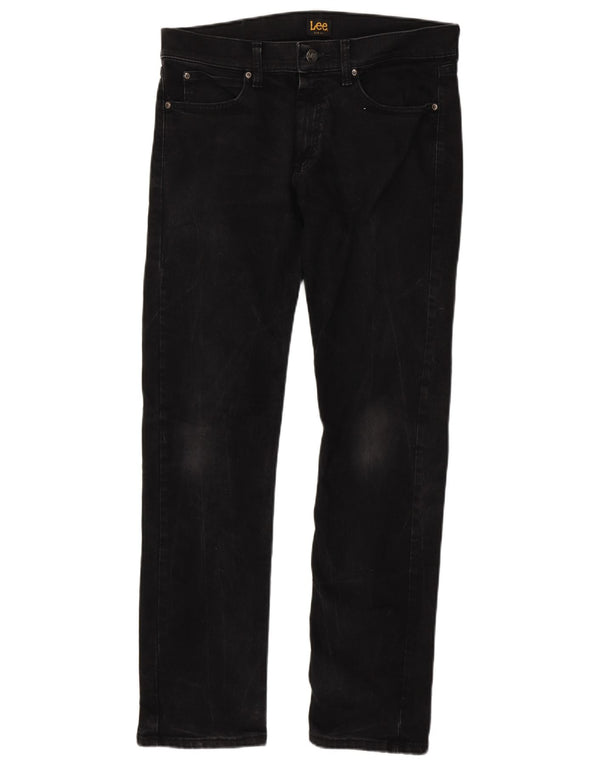 Lee Mens Legendary Slim Jeans W32 L32 Crni pamuk