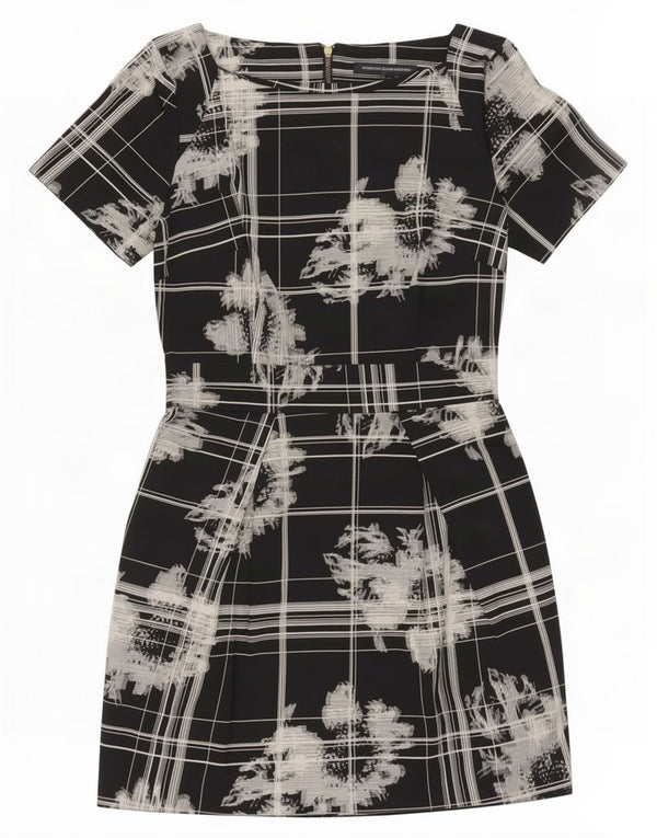 French Connection Ženska plašt haljina UK 6 XS Black Floral Cotton