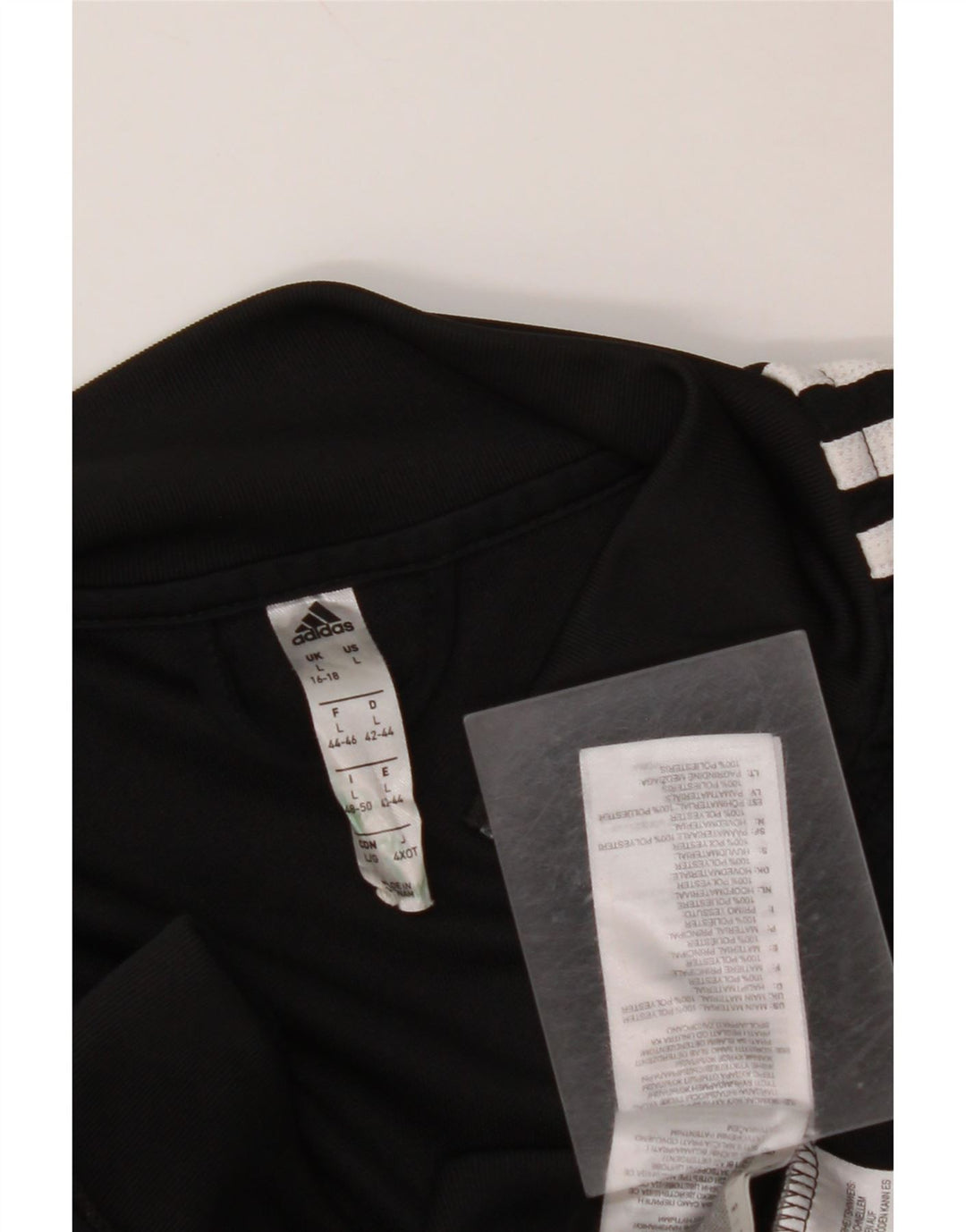 ADIDAS ženska trenirka Climalite gornja jakna UK 16/18 velika crna