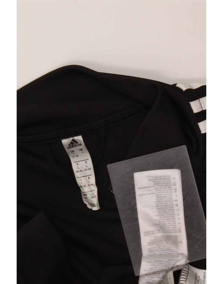 ADIDAS ženska trenirka Climalite gornja jakna UK 16/18 velika crna