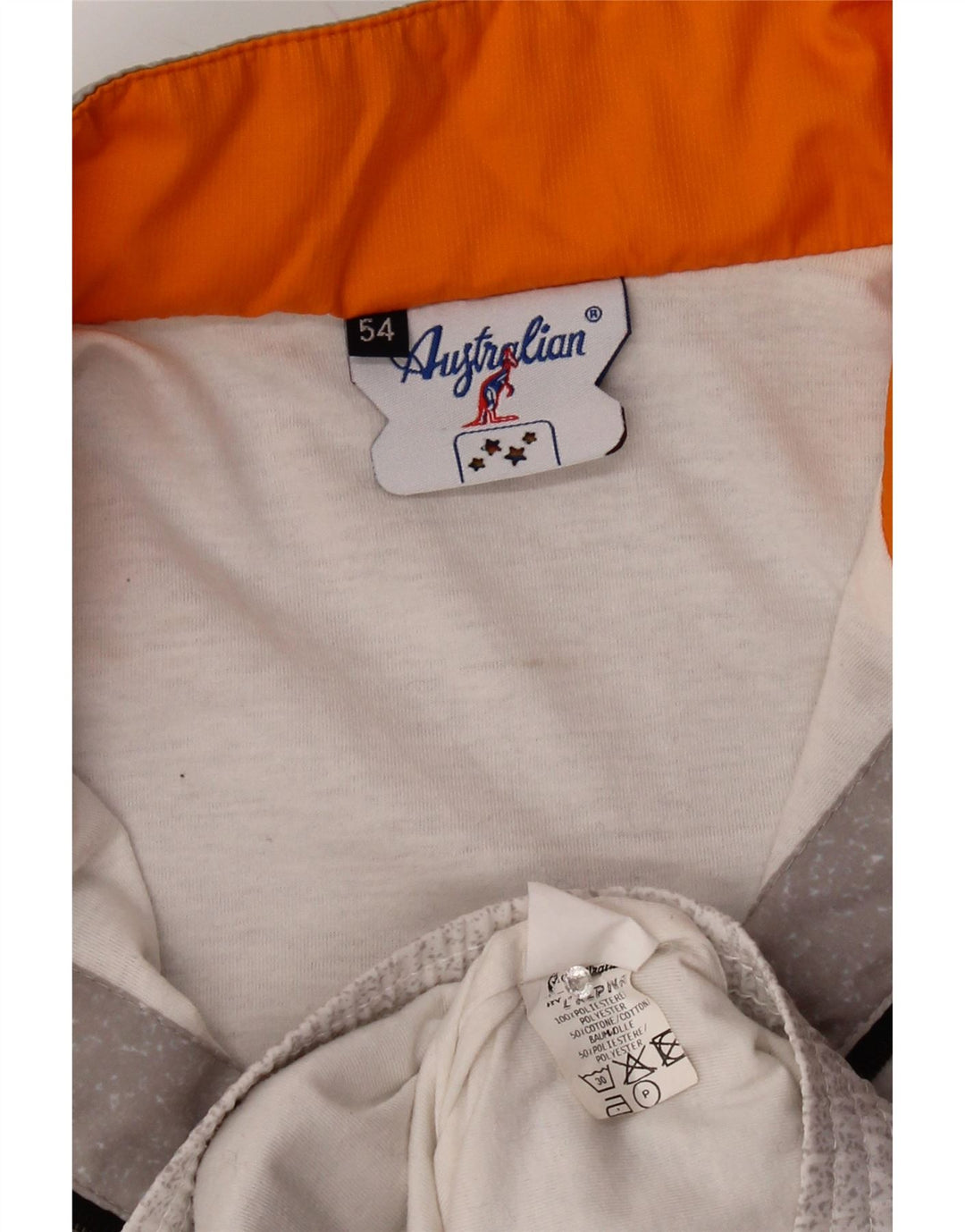 AUSTRALIAN L'ALPINA Muška gornja jakna za trenirku IT 54 XL siva s pjegama