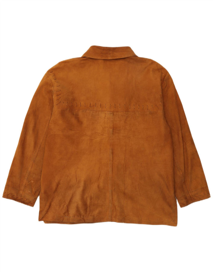 Conbipel velika ženska jakna od brušene kože IT 46 Large Brown