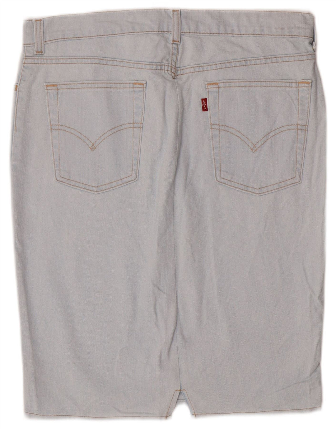 Levi's ženska traper suknja W32 veliki plavi pamuk