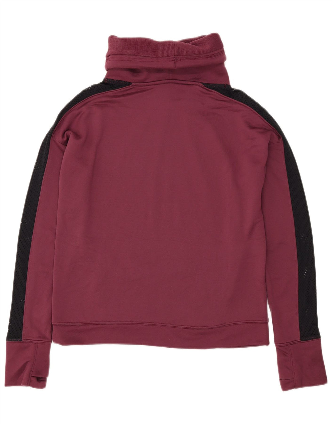 UNDER ARMOUR Ženska prekomjerna majica s kratkim rukavima UK 10 Small Burgundy