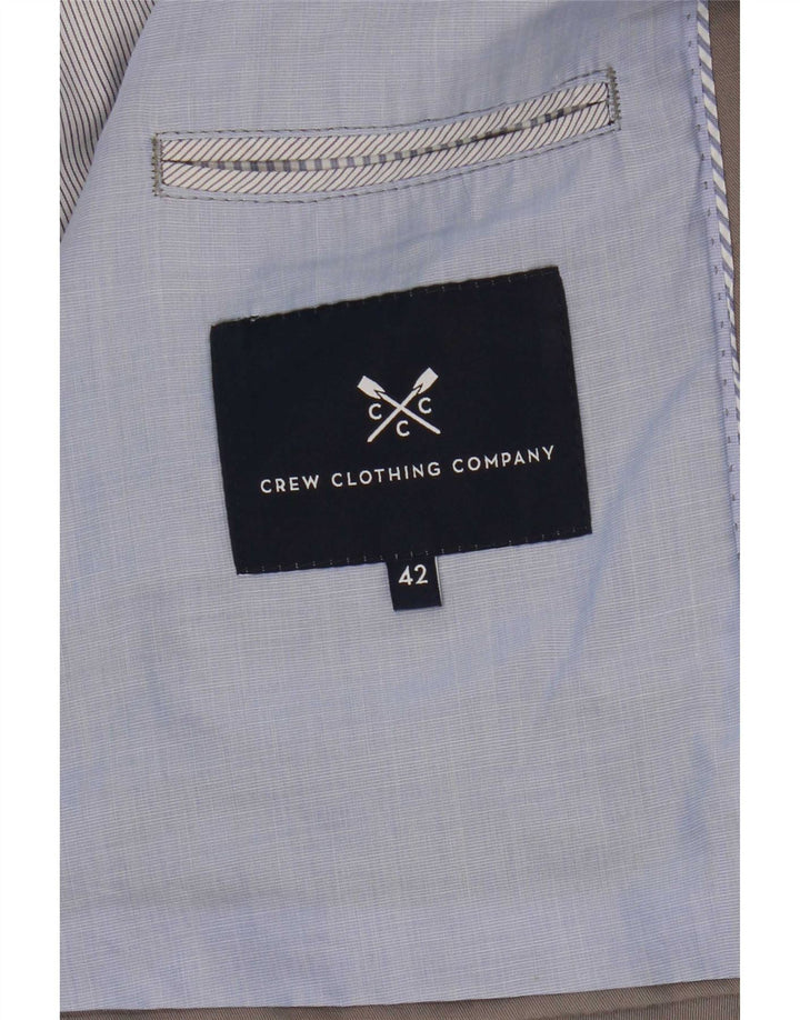 Crew Clothing Muška jakna sa 2 gumba UK 42 XL sivi pamuk