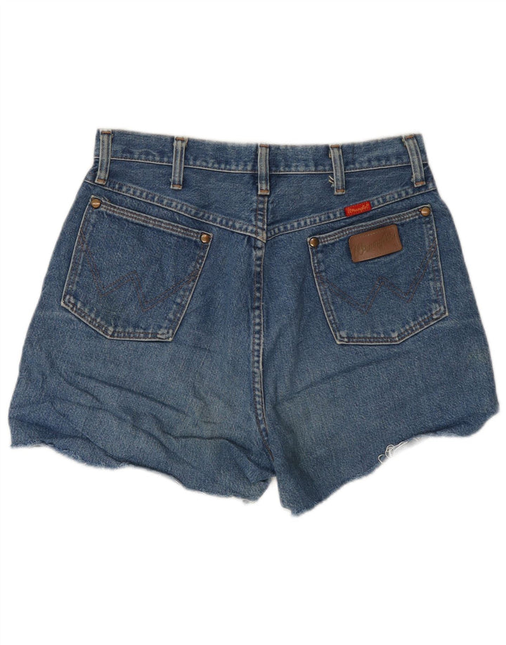 Wrangler ženske traper kratke hlače W30 srednje plavi pamuk