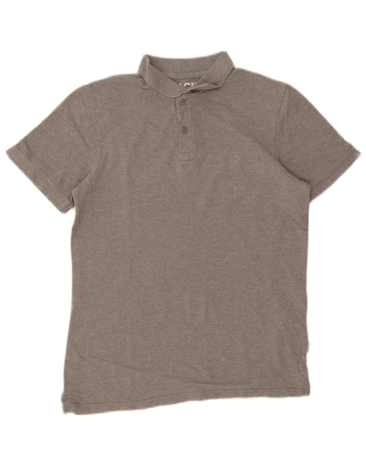 Jack & Jones muška polo majica mala siva pamuk