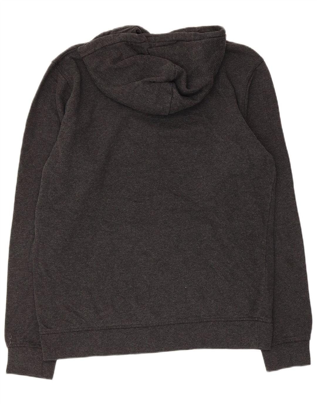 Quiksilver muška majica s kapuljačom s kapuljačom, veliki sivi pamuk