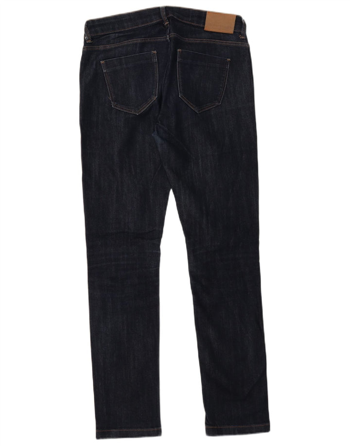 ZARA ženske uske traperice srednjeg rasta EU 40 srednje W30 L30 tamnoplave