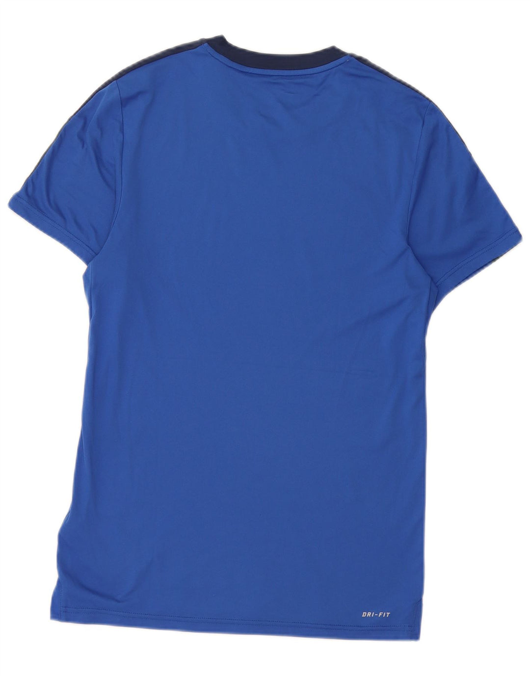 Nike Dri Fit majica kratkih rukava XS Blue Colourblock poliester