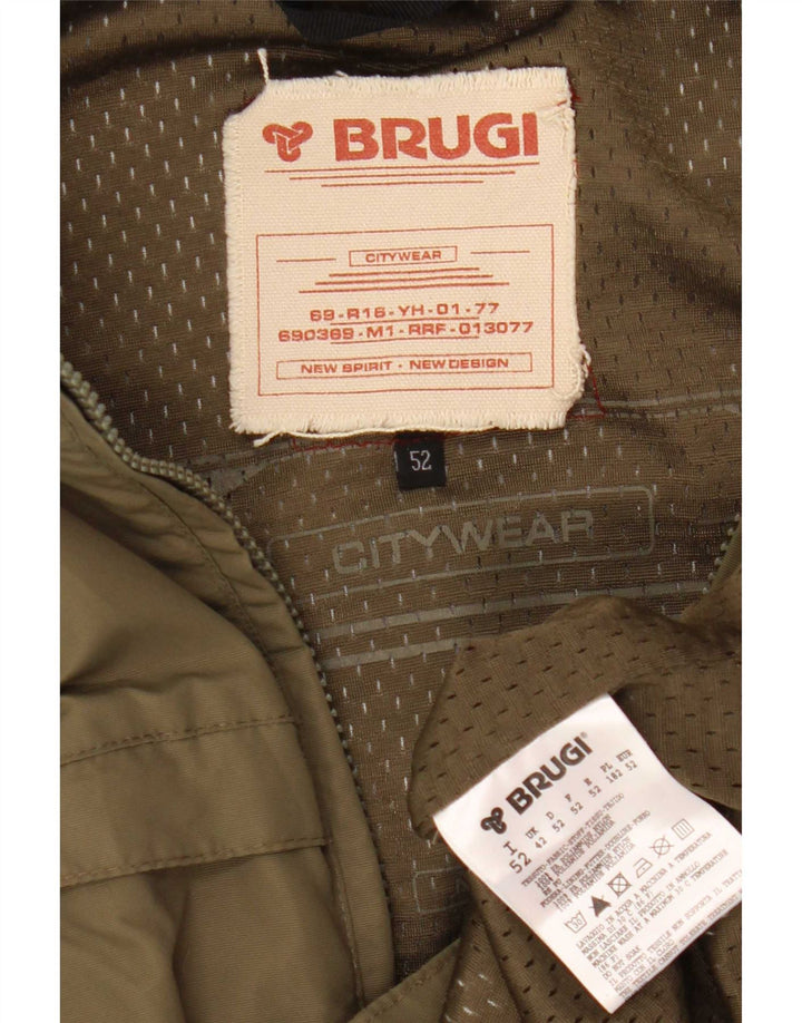 Brugi muška bomber jakna IT 52 XL kaki najlon