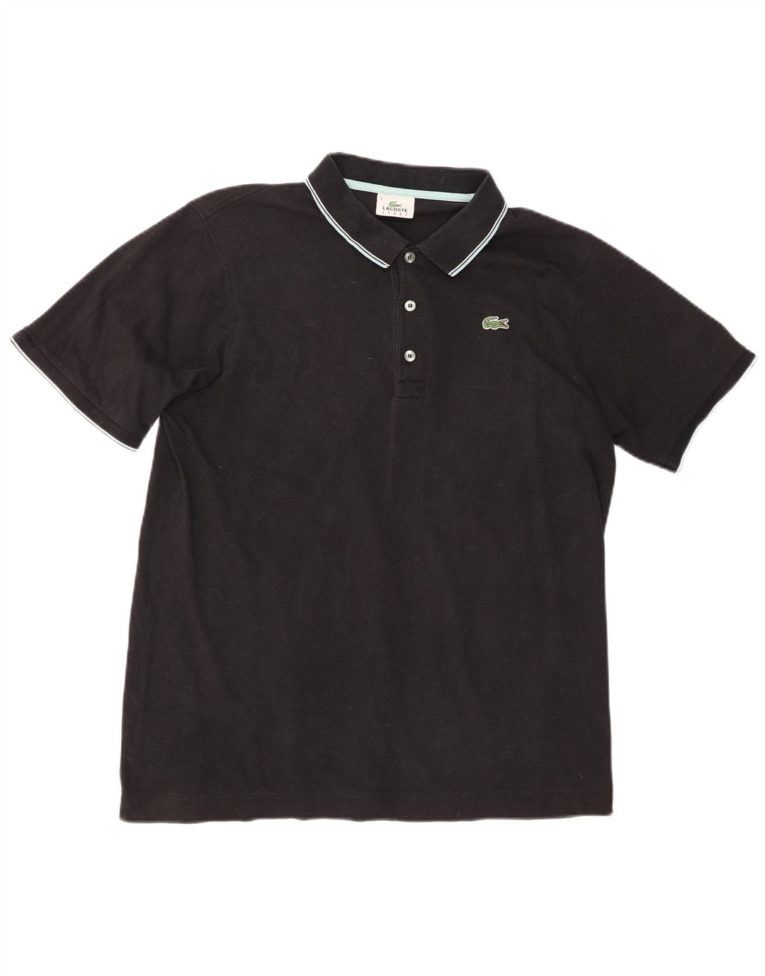 Lacoste muška polo majica veličina 6 XL crni pamuk