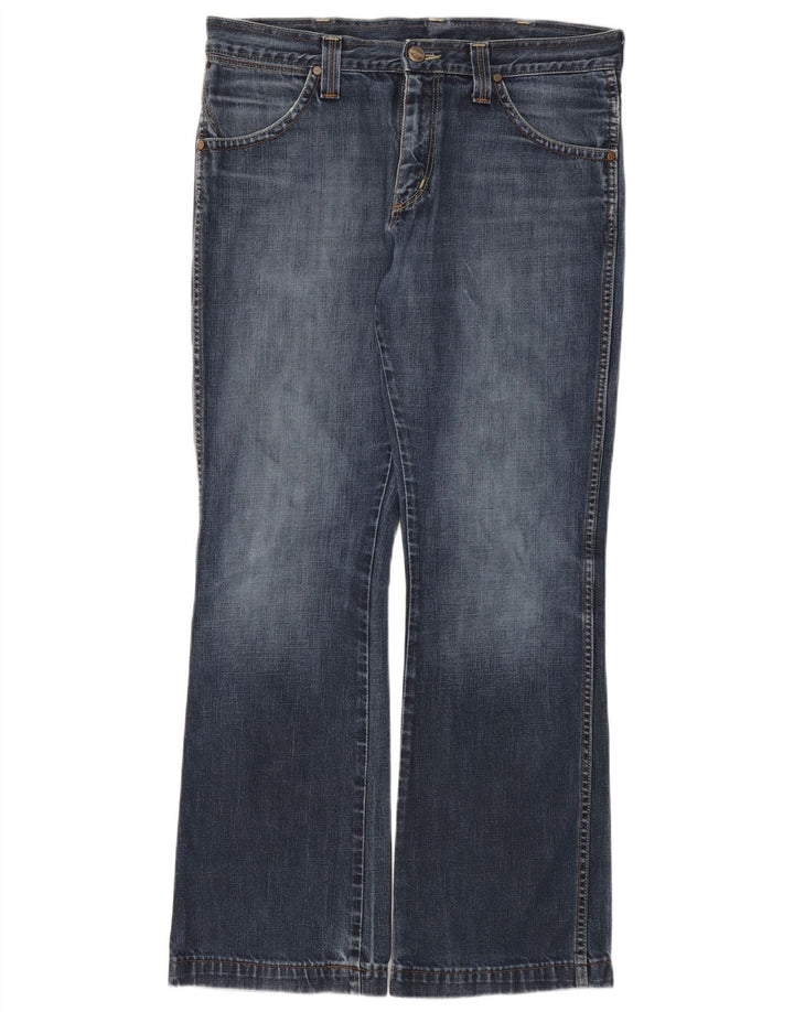 Wrangler muške traperice Dayton Bootcut W34 L32 plavi pamuk