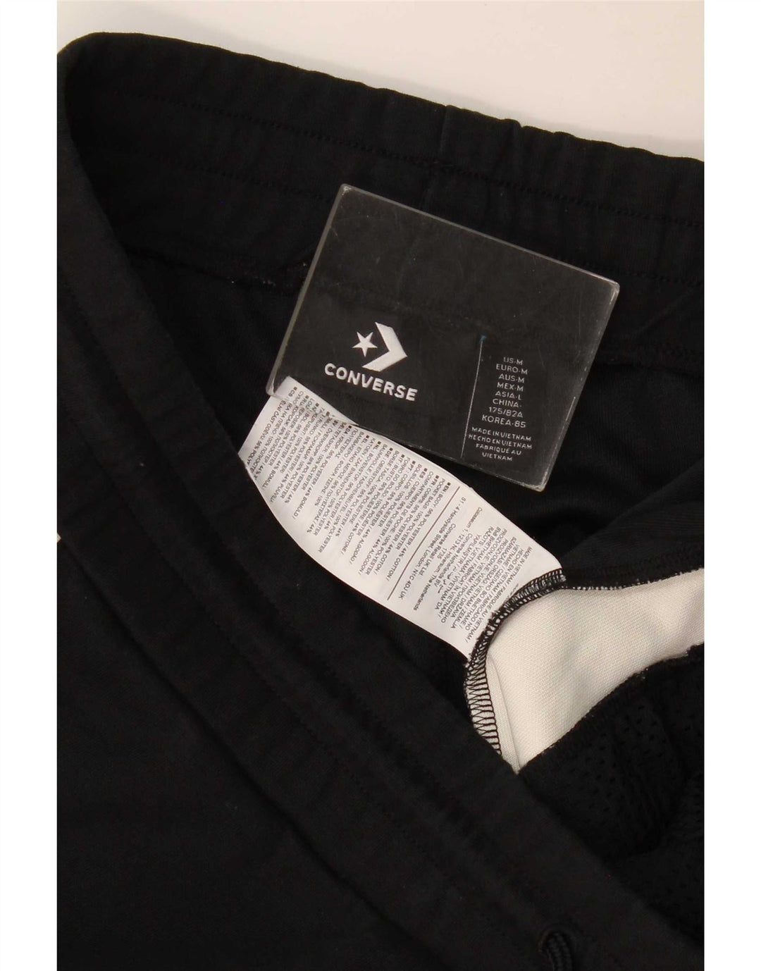 Converse muške trenirke Hlače Joggers Medium Black Colourblock Poliester