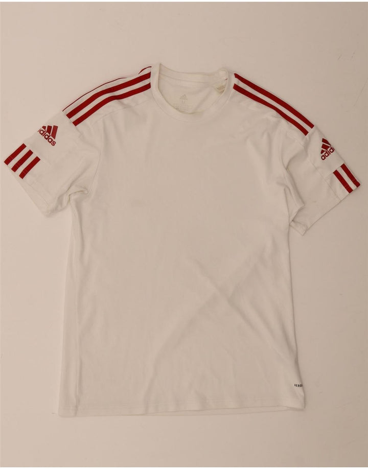 Adidas muška Aeroready majica kratkih rukava srednji bijeli poliester