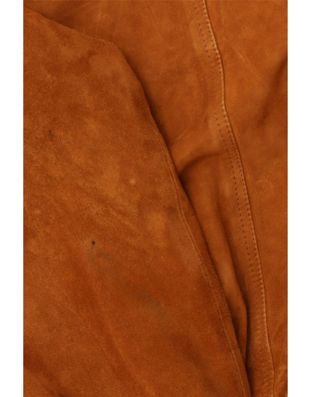 LAVORAZIONE ARTIGIANA Muška bomber jakna od brušene kože IT 48 srednje smeđa koža