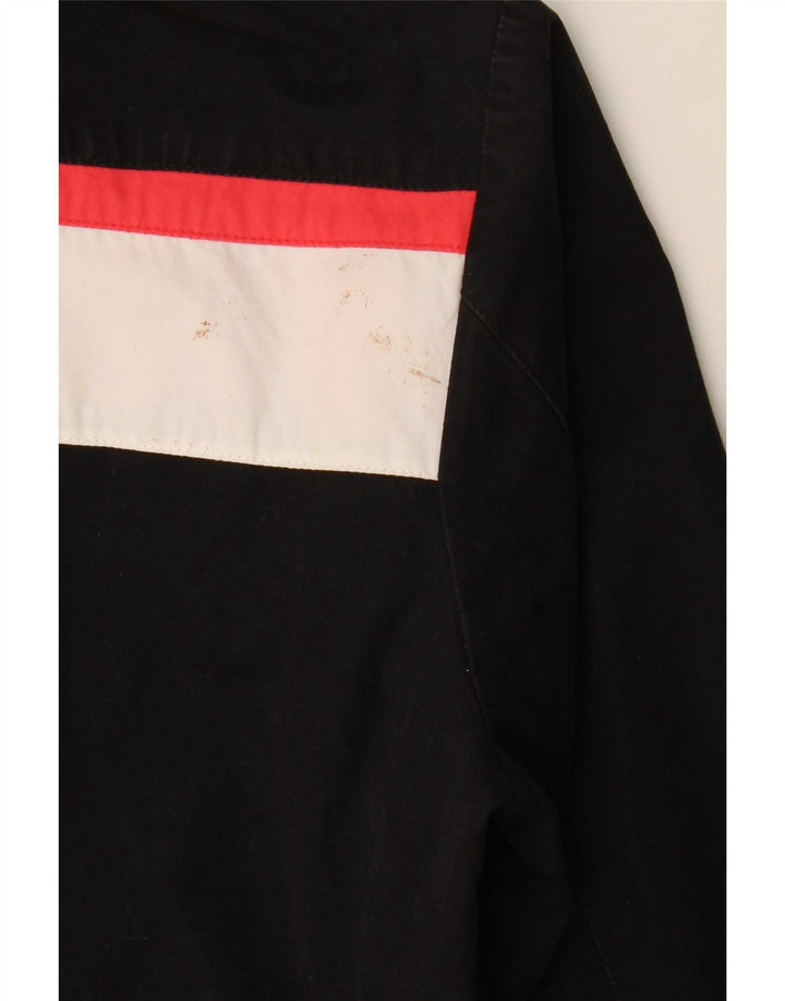 Bikkembergs ženska bomber jakna UK 14 Srednje crni pamuk u boji
