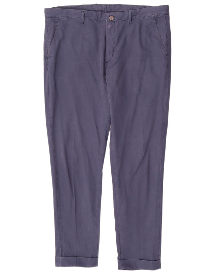 MASSIMO DUTTI Muške sužene chino hlače EU 48 XL W38 L30 tamnoplave