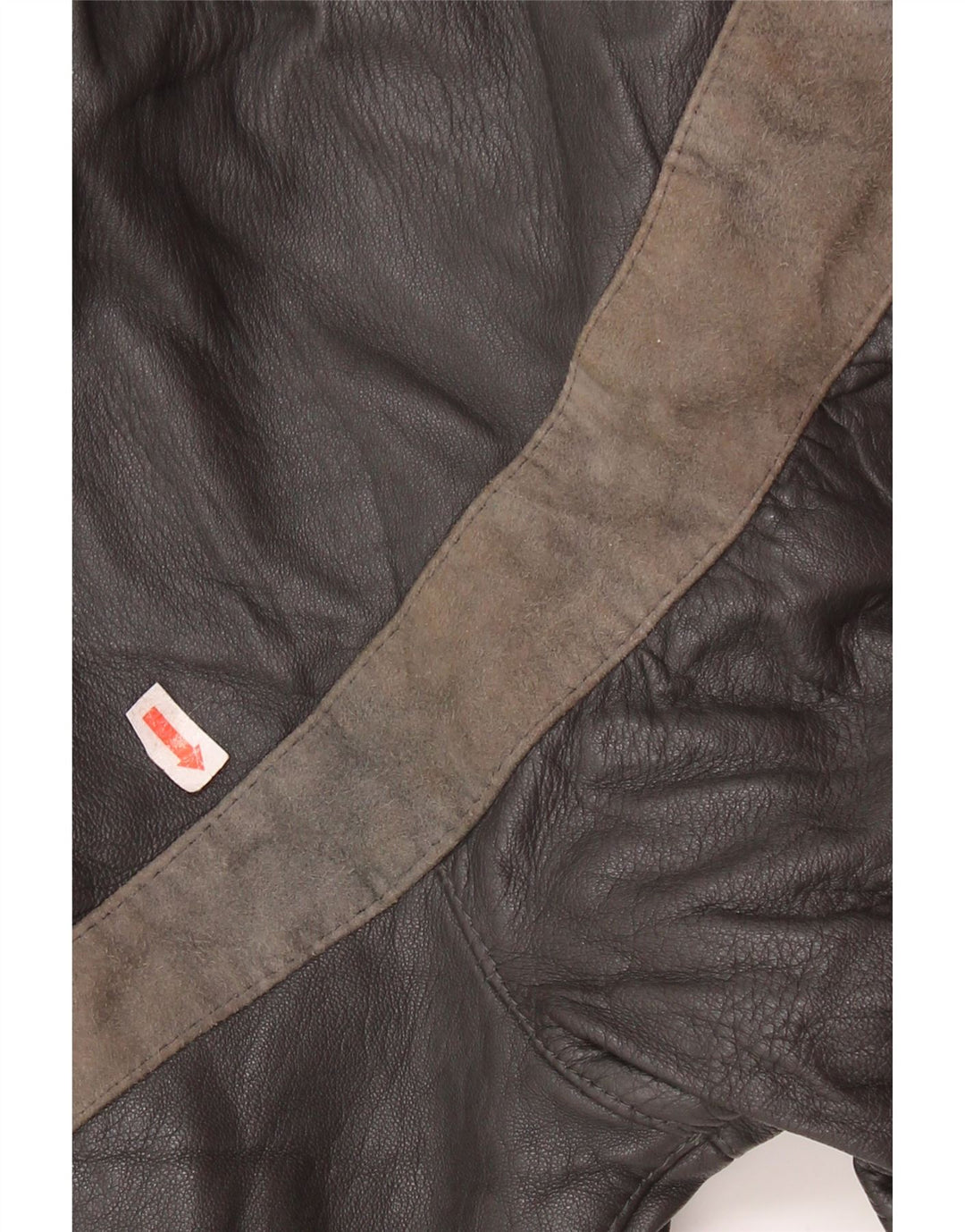 Lavorazione Artigiana ženska jakna IT 44 Srednje siva koža blokova boja