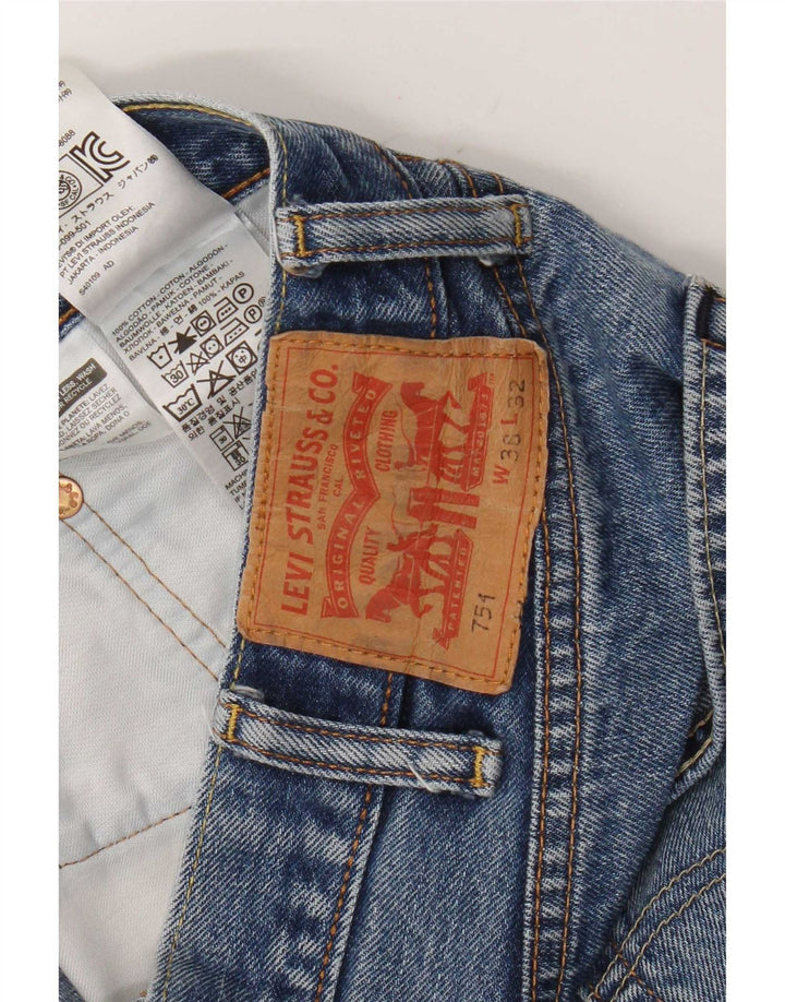 Levi's muške 751 ravne traperice W36 L29 plavi pamuk