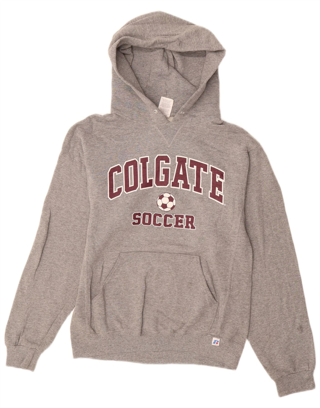 RUSSELL ATHLETIC Muška majica s kapuljačom s kapuljačom, mali sivi poliamid