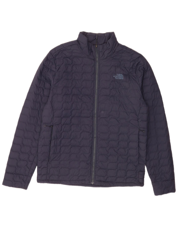The North Face muška podstavljena jakna UK 40 Large tamnoplavi najlon