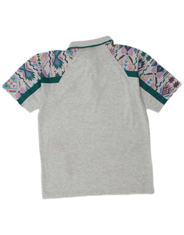 Lotto muška polo majica srednje sive geometrijske boje